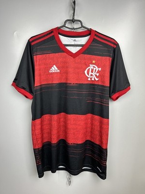Flamengo 2020 2021 Soccer Jersey Football Adidas Size L