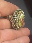 Vintage Courting Couple Adjustable Ring — photo 2