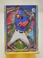 James Wood - 2024 Bowman Chrome Prospect Power-Up Mojo Refractor #PP-14
