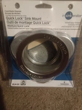 Insinkerator QLM-00 Quick Lock Sink Mount Flange Garbage Disposal Kit