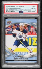 2023-24 MVP 2022-23 Postseason Variations Achievement Connor McDavid PSA 6 ig1