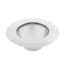Kitchen Bathroom Sink Drain Strainer Screen Stopper Filter Basket 90mm Dia