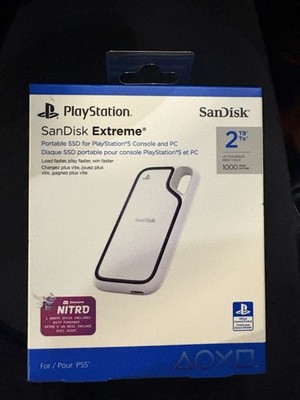 SanDisk Extreme Portable External SSD 2TB USB-C for PS5 & PC 1000MB/s