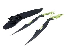 Machete Zombie Killer Amont Decor 3Cr13 2 St&uuml;ck 60cm B-WARE