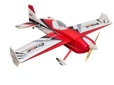 Pilot RC EDGE-540. Apertura alare 39 pollici colore rosso-bianco-nero. Foamie 3D.
