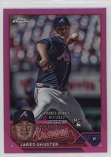 2023 Topps Chrome Update Rookie Debut Pink Refractor Jared Shuster #USC202 1q09
