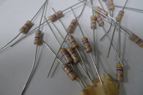Resistor Metal Film Philips 5% X5 Off Original Vintage Resistors Drop Down Menu - Picture 266 of 657