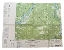 NIMA U.S. Military Joint Operations Graphic JOG AIR Map KIPIYEVO, RUSSIA