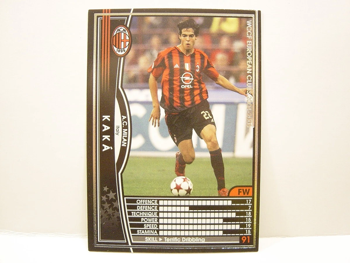 2004-05 Panini WCCF European Clubs - Kaka #158/224 for sale | eBay