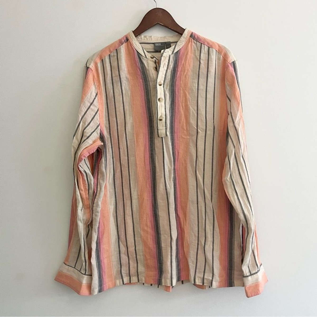 asos cream blouse