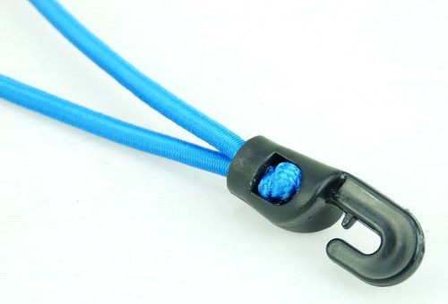 10x MIDI Tent Tarpaulin Repair Clip Blue + 25cm Tension Rubber Hook Clamp Eye Set - Picture 11 of 17