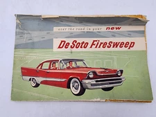 VTG Original 1957 De Soto Firesweep Owner's Manual & Owner's Service Certificate
