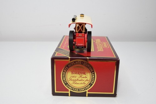 B16 1:43 MATCHBOX YESTERYEAR Y-19 Y19 1905 FOWLER SHOWMANS ENGINE SEARLE NMIB - Picture 8 of 15