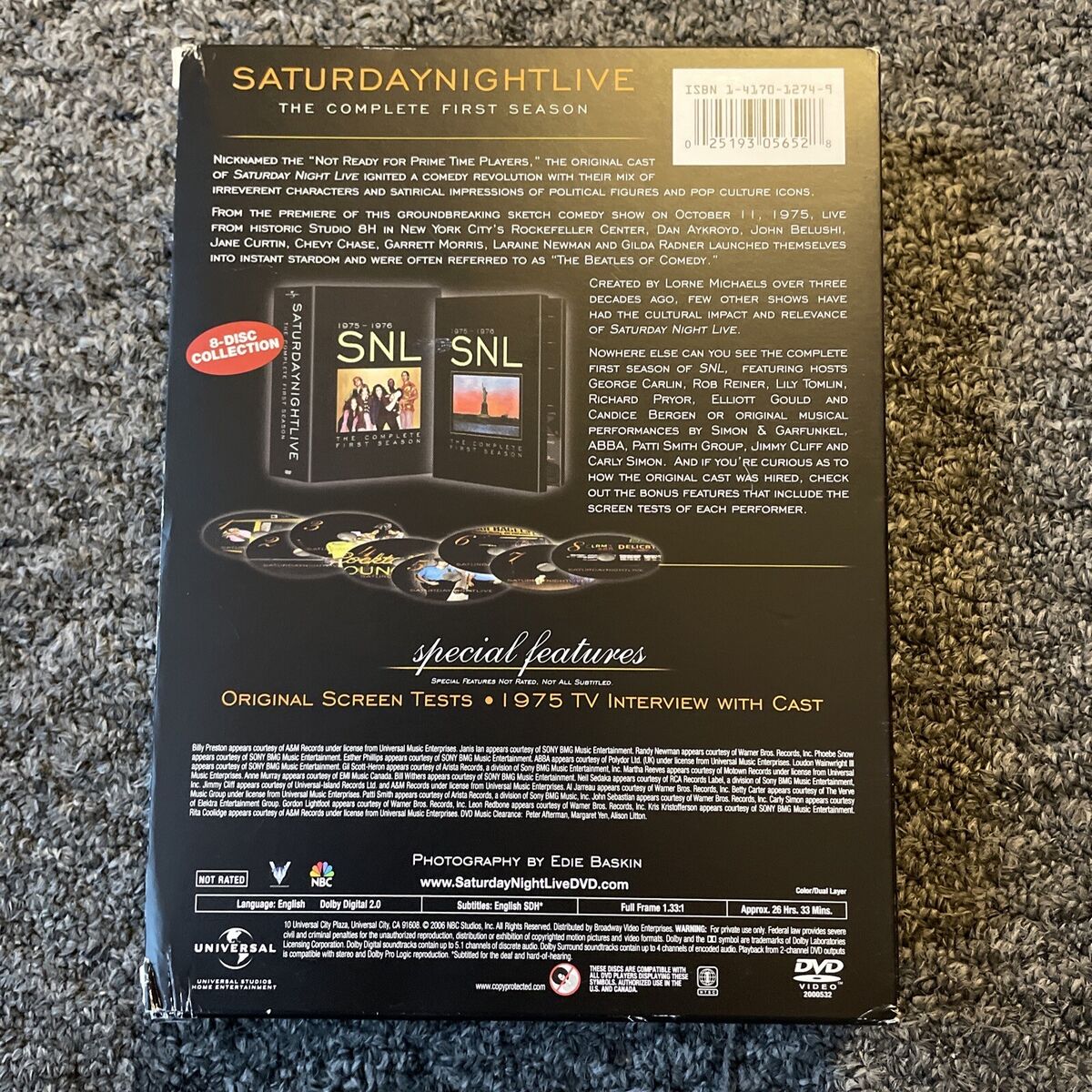 SNL Season 1 And 2 DVD OOP Box Set Saturday Night Live | eBay SNL Season 1 And 2 DVD OOP Box Set Saturday Night Live | eBay