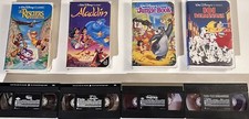 Walt Disney black diamond vhs tapes lot