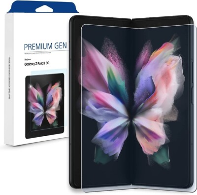 For Samsung Galaxy Z Fold 3 Hard Coated Film Screen Protector Anti-Bubble