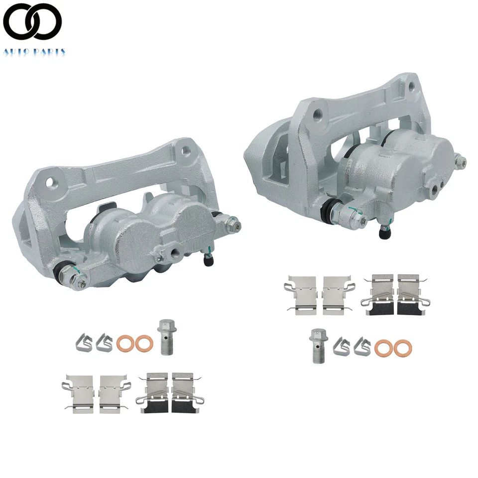 2x Pinzas de freno delanteras con soporte para Toyota Highlander 10-18 Sienna 2011-2018 Foto 4 de 4