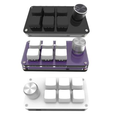 6 Keys Copy Paste Mini Button Keyboard For Photoshop Gaming Keypad Mechanical