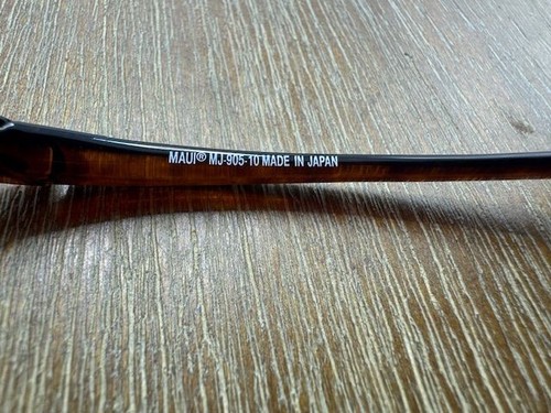 Gafas de sol deportivas Maui Jim MJ MARCOS SOLAMENTE MJ-905-10 marrón tortuga appx 62-18-140 - Imagen 7 de 10