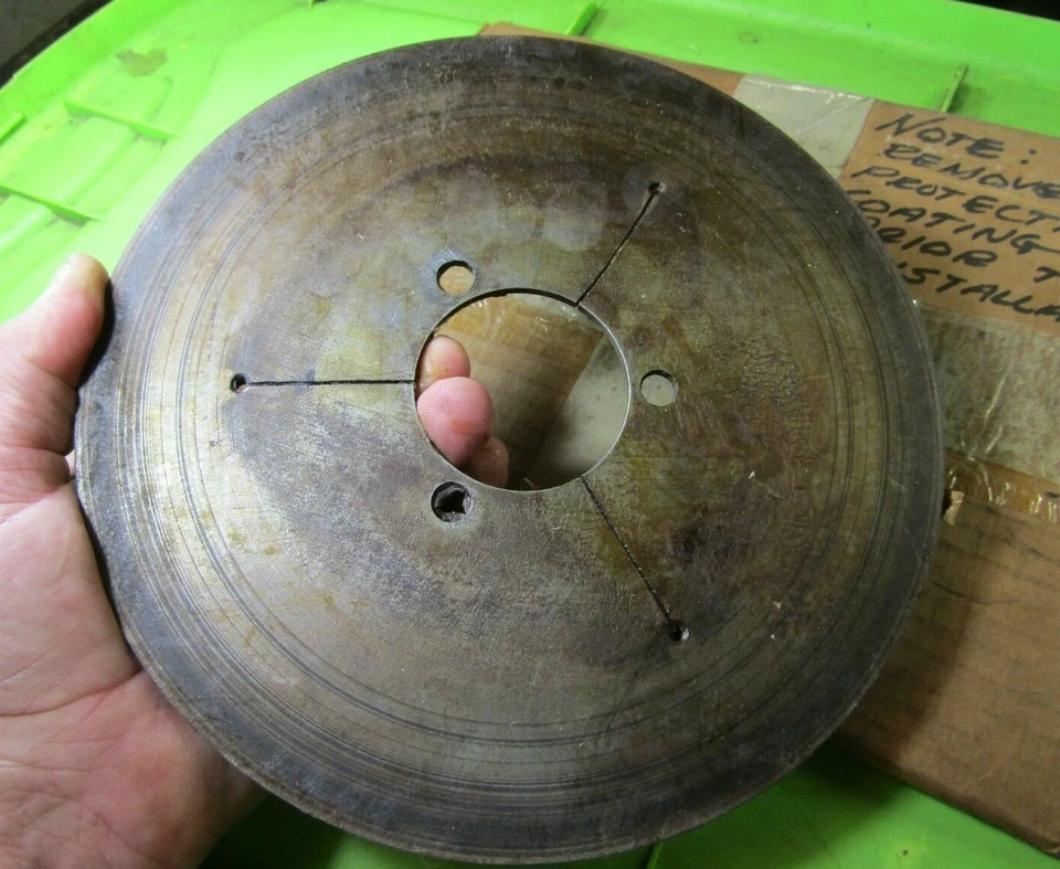 Rotor de freno Rickman Triumph NOS 650 750 Mark 3 y 4 Metisse 9 1/4" # 16 NOS Foto 4 de 4