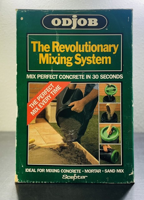 Scepter Odjob Revolutionary Mixing System Cement Hand Mixer Concrete ...
