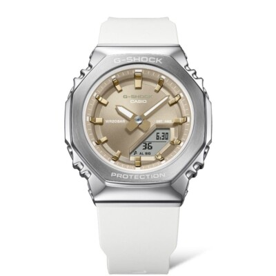 CASIO G-SHOCK Women's Watch GM-S2110-7A9JF White Gold Kawaii cute