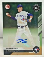 Jordan Groshans 2021 Bowman Next BA Top 100 Prospect Autograph Auto SP BLUE JAYS