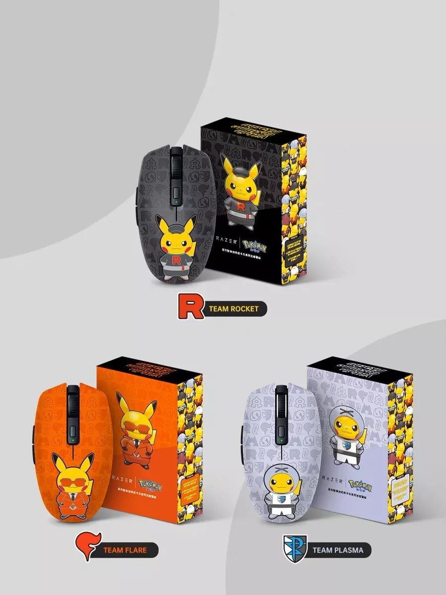 Razer anuncia mouse Orochi V2 com personagens de Pokémon