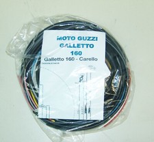IMPIANTO ELETTRICO ELECTRICAL WIRING MOTO GUZZI GALLETTO 160   SCHEMA ELETTRICO