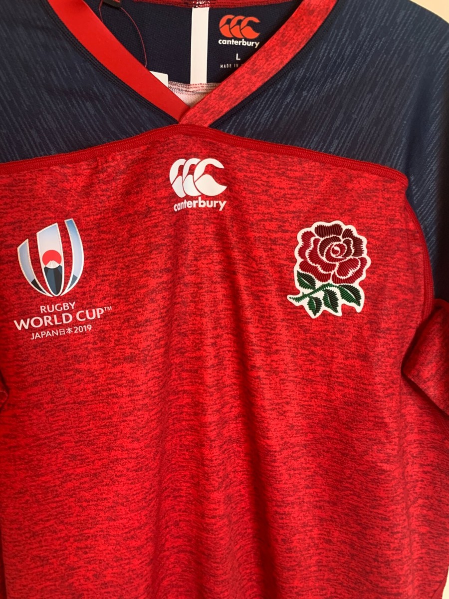 CANTERBURY - 希少2019ラグビーワールドカップMサイズ England rugby jersey World Cup 2019 Japan Canterbury size M