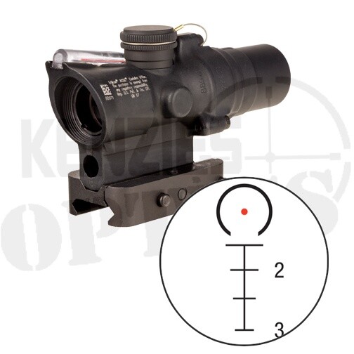 Trijicon 1.5x16S Compact ACOG®, Q Loc, Red Horseshoe 9mm reticle