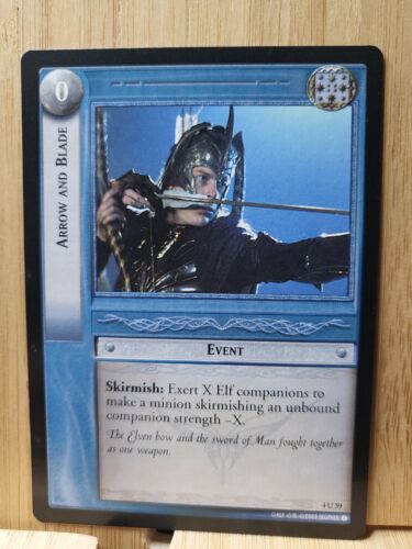 THE LORD OF THE RINGS TCG🏆2002 ARROW AND BLADE🏆Event  - Trading Card - Picture 1 of 1
