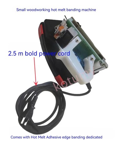 220V Woodworking Portable Edge Banding Machine Wood PVC Manual Edge Bander - Picture 2 of 7
