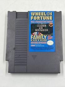 Wheel of Fortune Family Edition Nintendo NES With Booklet Tested