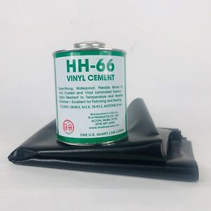 7507 Hh 66 Vinyl Cement 32 Oz Brush Top Can Clear Imperial Supplies