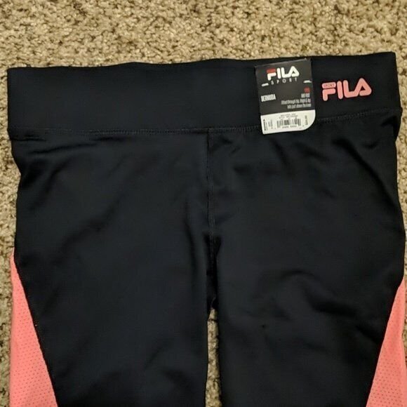 Fila Strength Bermuda workout leggings coral