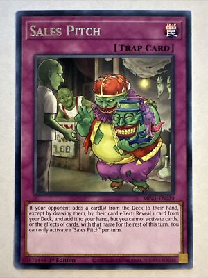 Sales Pitch - MP21-EN030 - Rare - 1st Edition