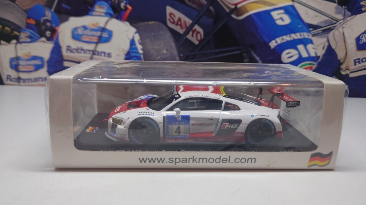 SPARK - 2015 NURBURGRING 24HR - AUDI R8 LMS #4 - 1:43 SCALE MODEL CAR SG210 | eBay SPARK - 2015 NURBURGRING 24HR - AUDI R8 LMS #4 - 1:43 SCALE MODEL CAR SG210 | eBay