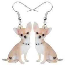 Cute Dog Design Dangle Earrings Simple Cute Style Alloy Jewelry Adorable