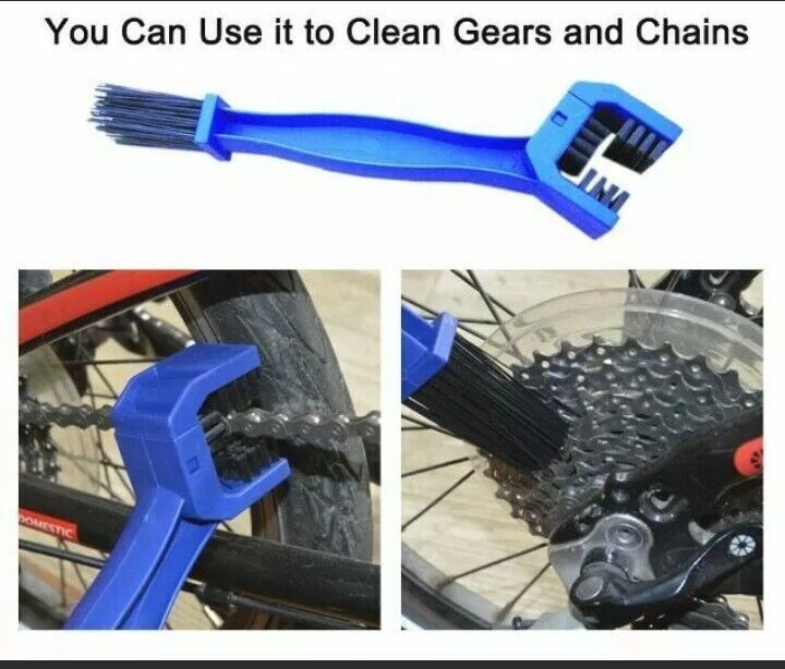 Bicycle Bike Chain Cleaner Bike Maintenance Tool Chain Cleaning Brushes