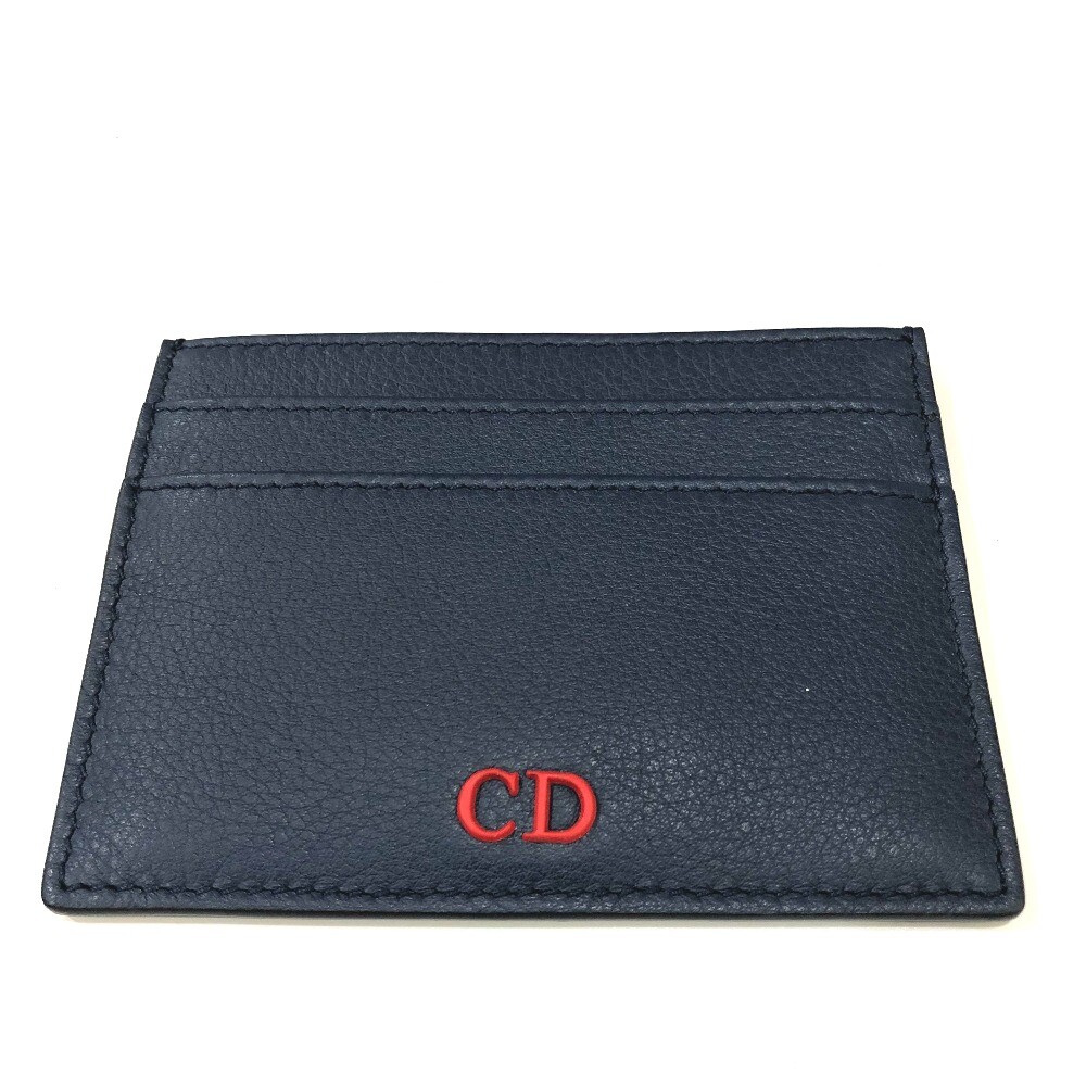 DIOR HOMME 06-BO-0115 CD logo Business Card Holder Card Case DIOR HOMME 06-BO-0115 CD logo Business Card Holder Card Case