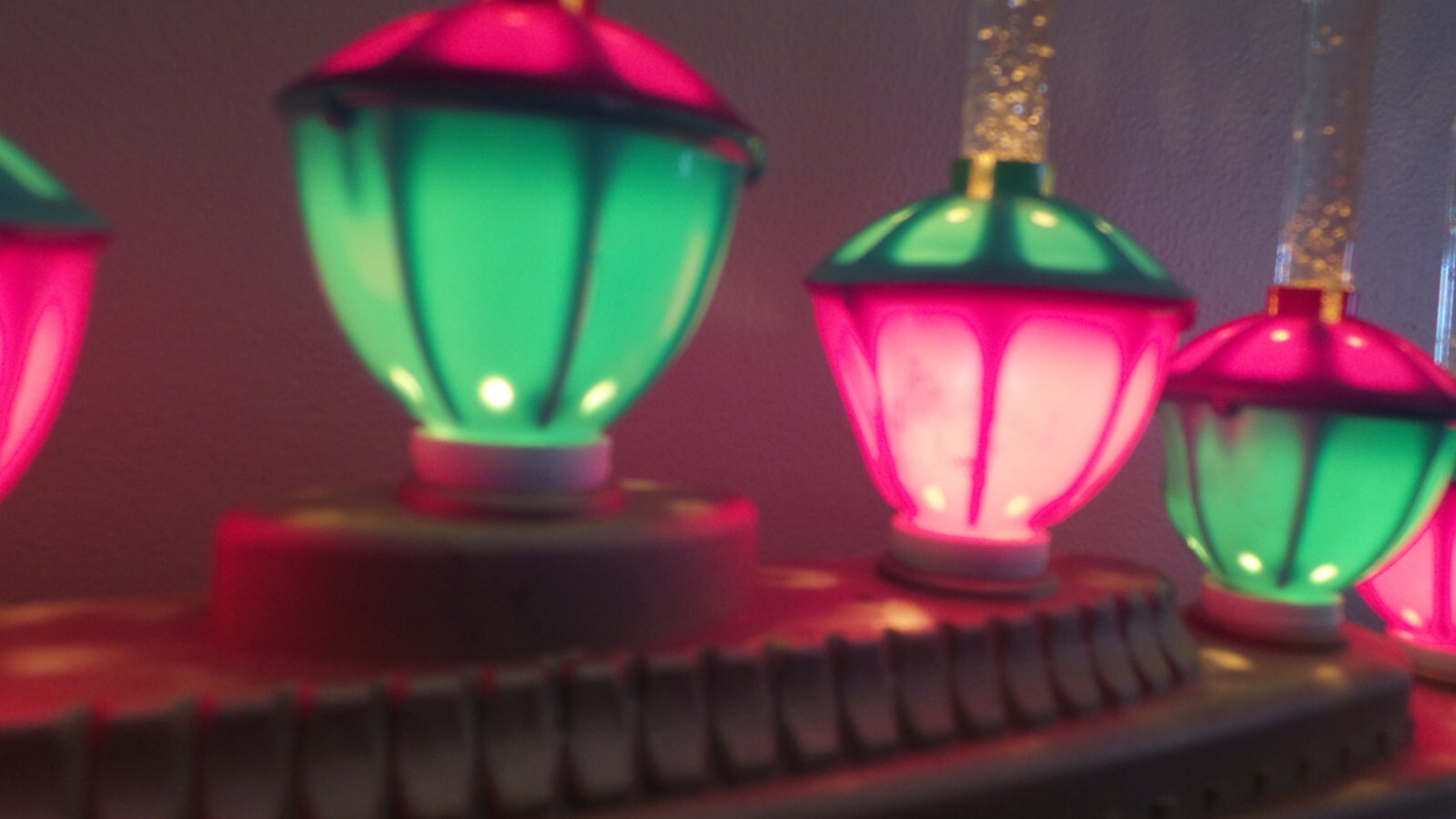 Christopher Radko Electric Bubbling Candolier Christmas Bubble Light eBay