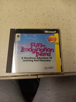 Barney's Fun on Imagination Island PC CD-ROM 7th Level