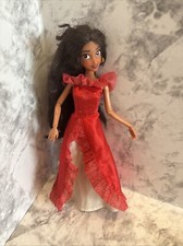 Disney Store Princess Elena of Avalor Barbie Doll Articulated Red Dress