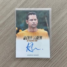 Rittenhouse Star Trek Discovery Season 3 ANDREW SHAVER Autograph Card
