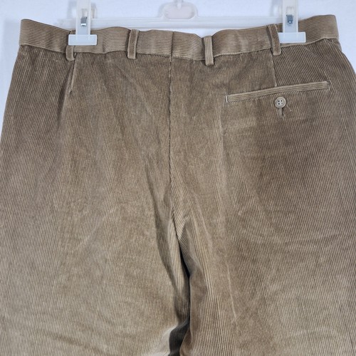 Marks & Spencer Sand Corduroy Trousers Cords 36W 29L Smart Beige - Picture 6 of 10