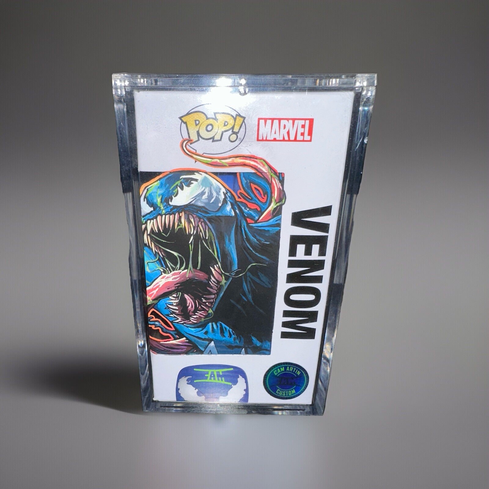 Funko Pop Venom (234) Custom Art With COA