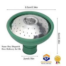 UNIVERSAL GARDEN WATERING CAN ROSE HEAD RUBBER WATER SPRINKLER HOSE SPRAYER UK