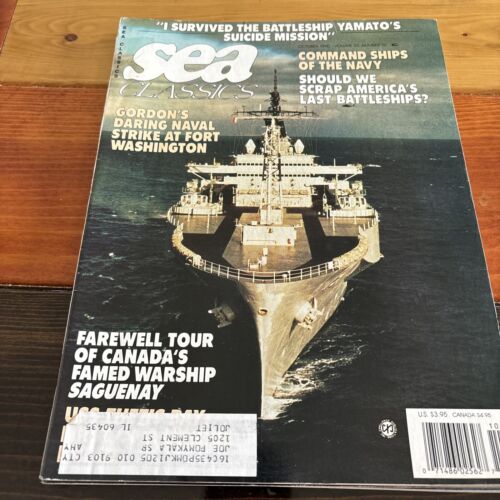 Complete Volume 23 1 - 12 SEA CLASSICS Magazine Key Issue February 1990 Navy - Picture 4 of 17