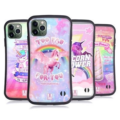 HEAD CASE DESIGNS UNICORN POWER! HYBRID CASE FOR APPLE iPHONES PHONES